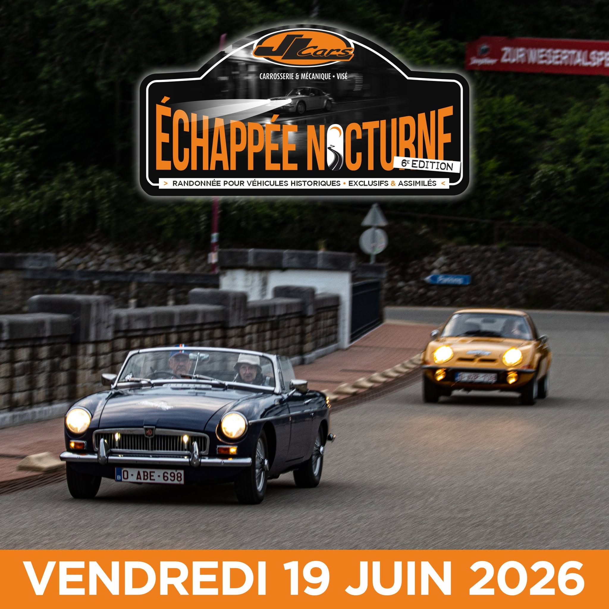 Echappée Nocturne 2026 by JL Cars Visé