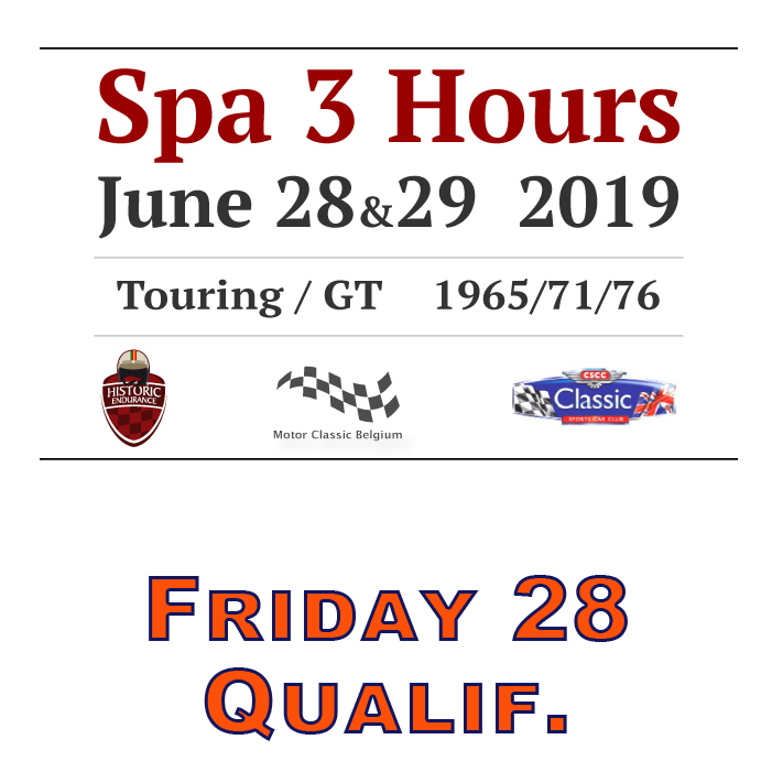 Spa 3 Hours  - Qualif.