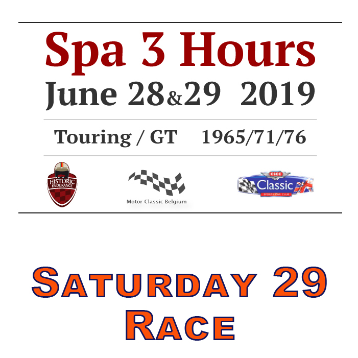 Spa 3 Hours   - Race