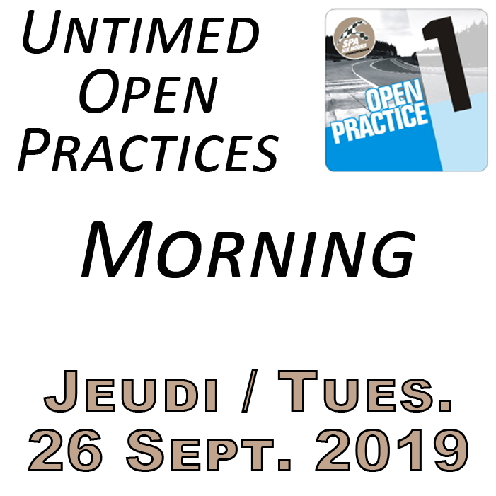 Untimed Open Practices - Morning